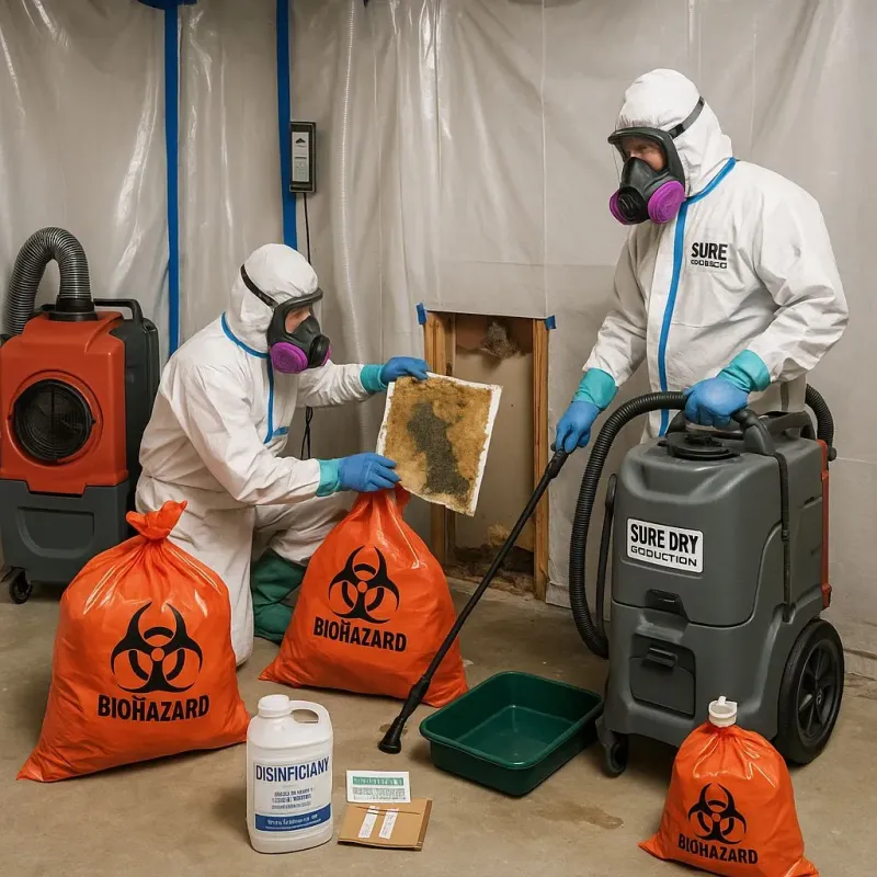 Contaminated Water Handling Protocols process in Newark, TX