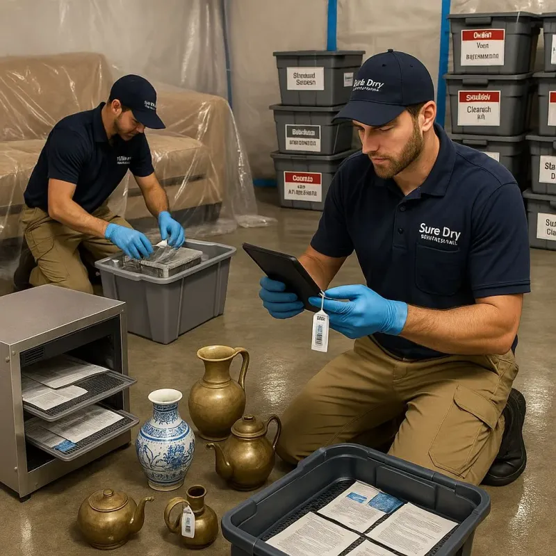 Content Protection and Restoration process in Newark, TX