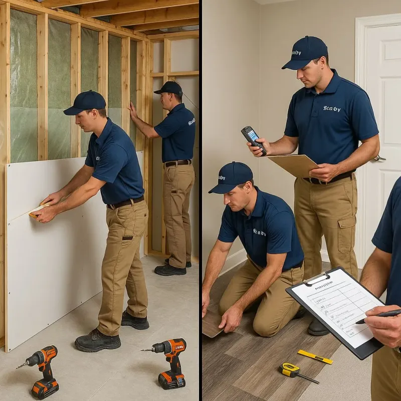 Repairs and Reconstruction process in Newark, TX